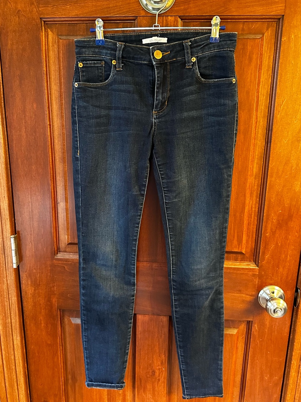 STS Blue Dark Wash Skinny Jeans - Blue